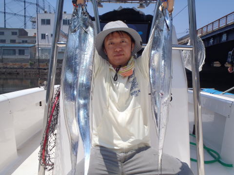 東京湾　太刀魚！（2014　6/1）