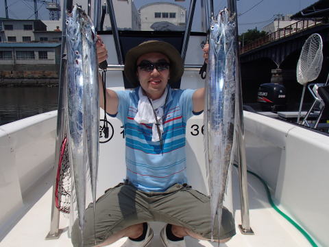 東京湾　太刀魚！（2014　7/26）