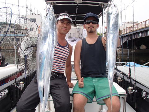 東京湾　太刀魚！（2014　8/8）