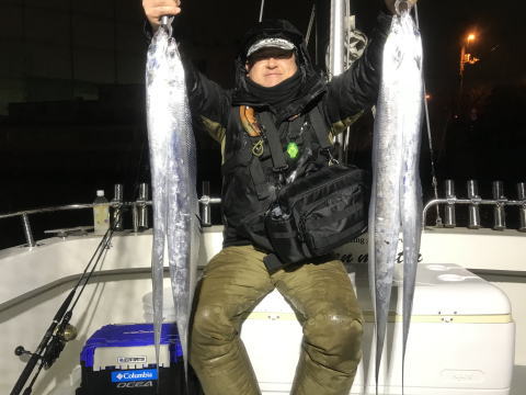 東京湾　太刀魚（2019　1/31）