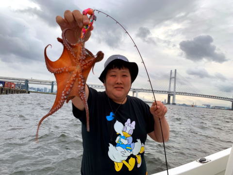 東京湾　タコエギ　真蛸　マダコ　蛸餌木　（2019　6/22）